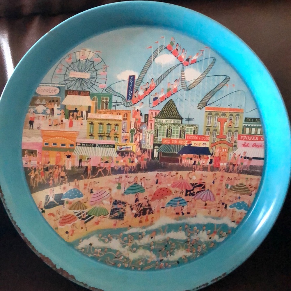 Vintage Pepsi Coney Island serving tray
